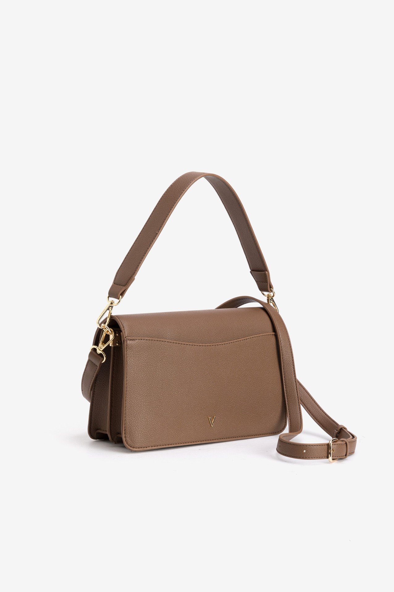 Brown Minimalist Wallet Bag