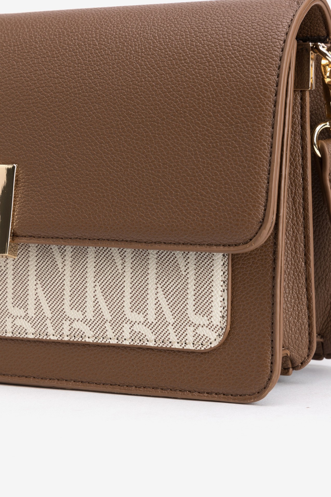 Brown Minimalist Wallet Bag