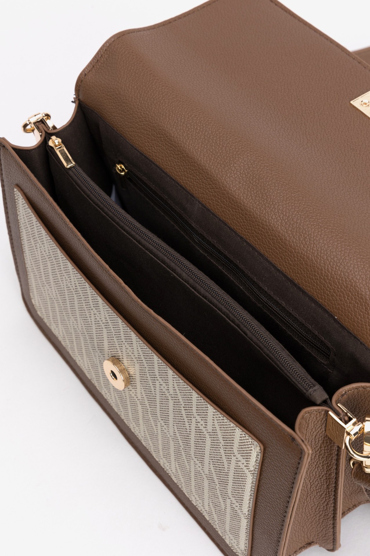 Brown Minimalist Wallet Bag