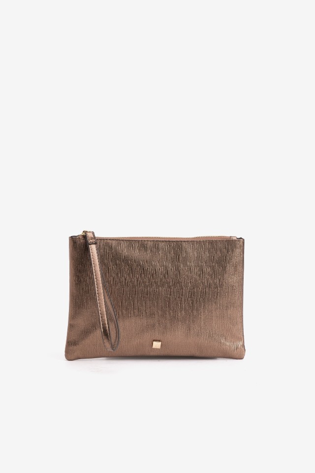 Metallic Zip Coin Purse