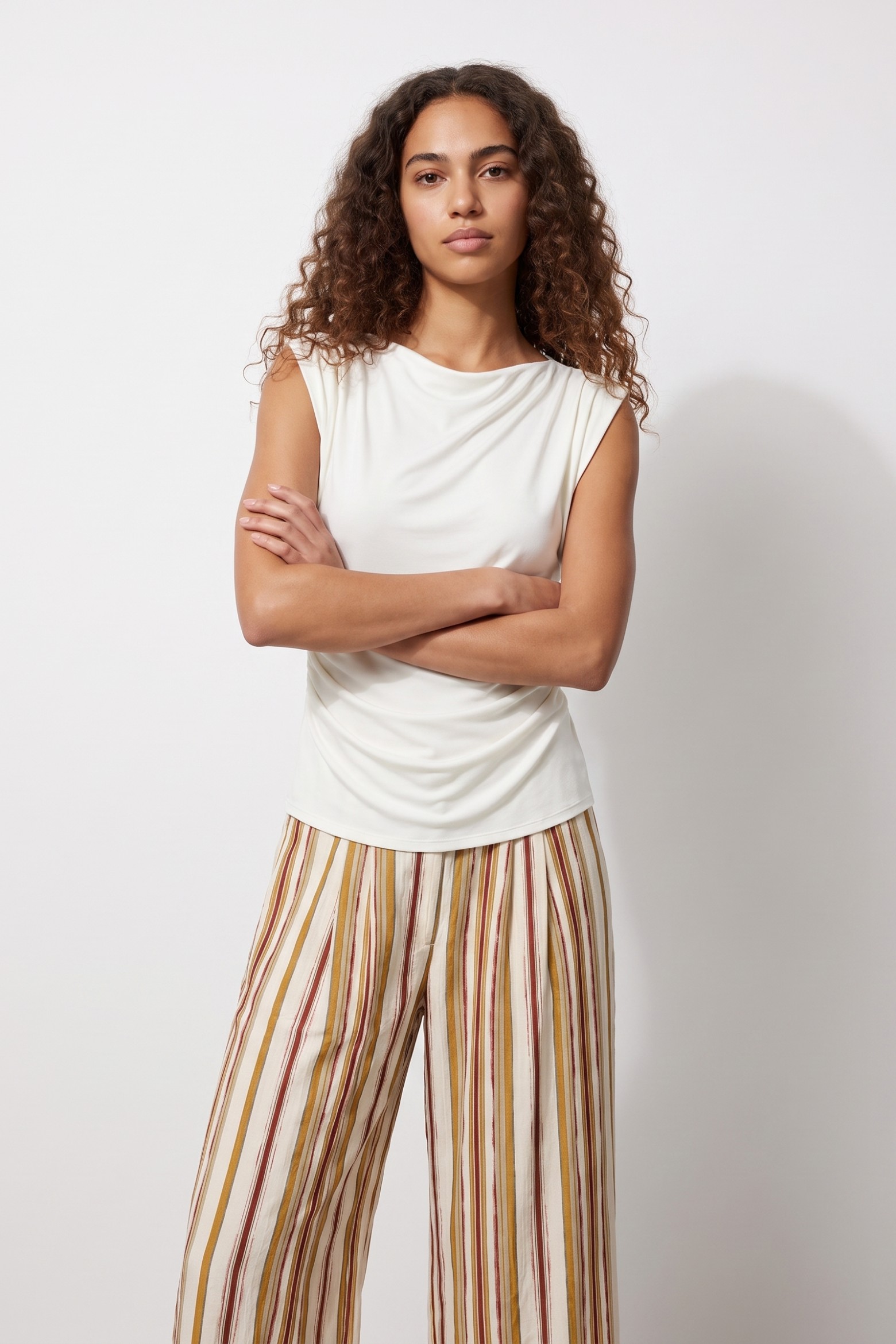 Slim White Minimalist T-shirt