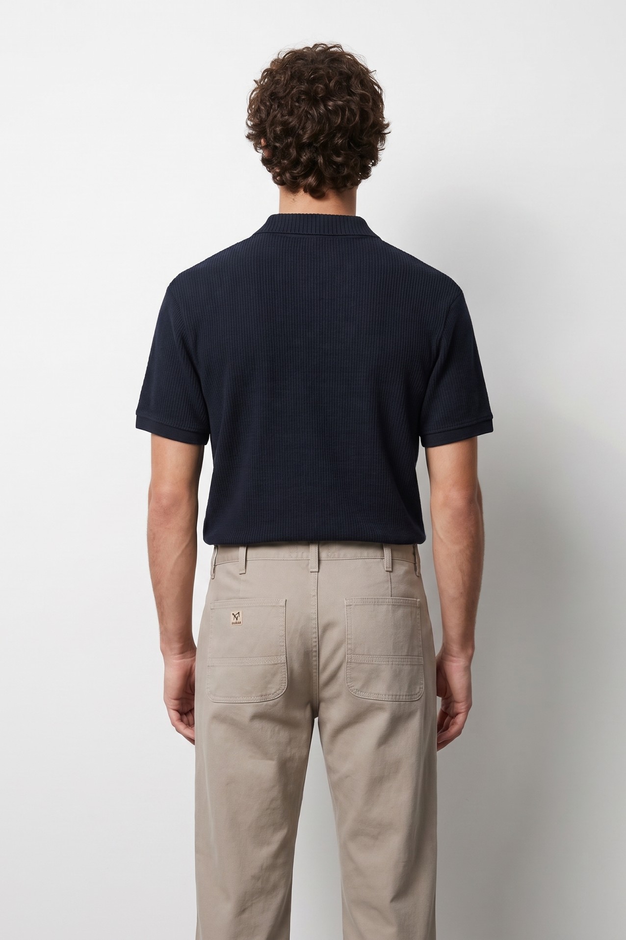 Navy Short Sleeve Polo