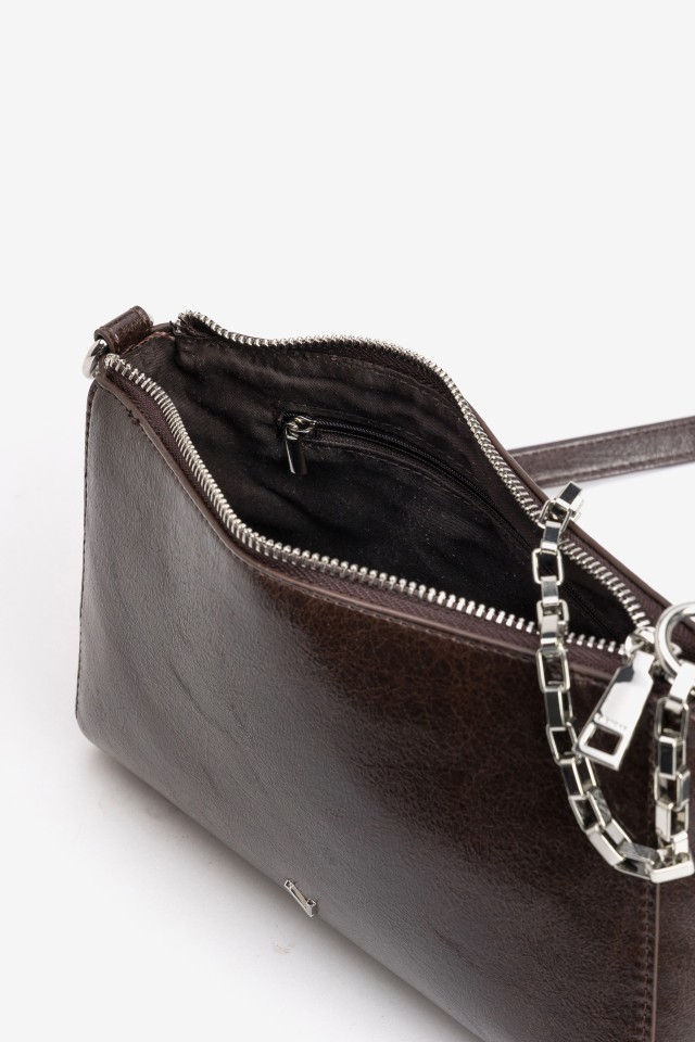 Brown Crossbody Wallet Bag Brown Crossbody Wallet Bag