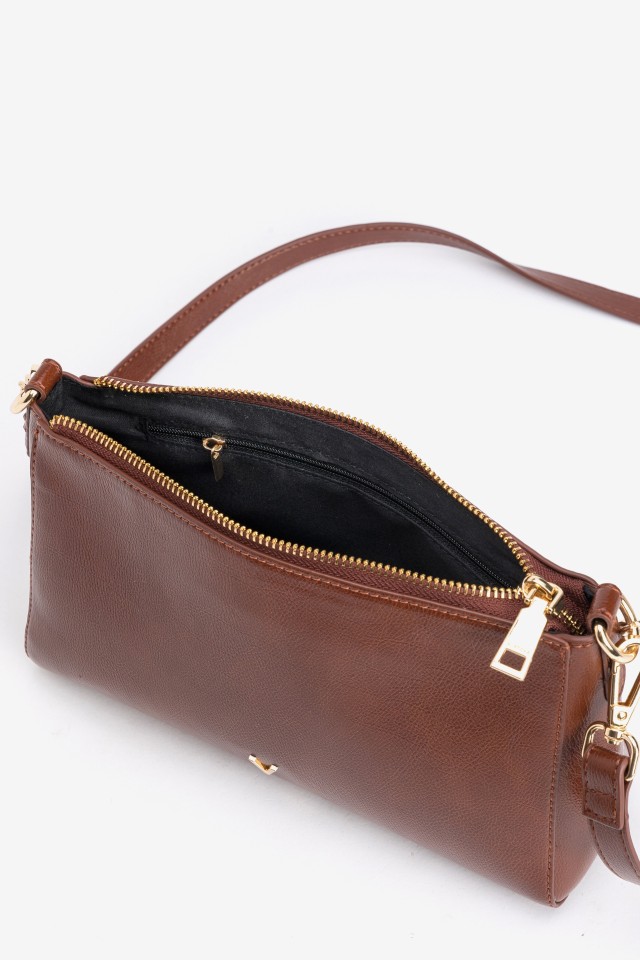 Brown Wallet Bag With Chain Brown Wallet Bag With Chain