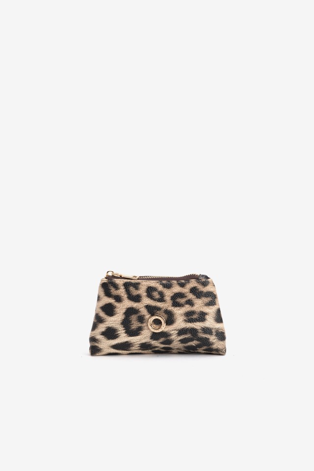 Leopard Print Coin Purse