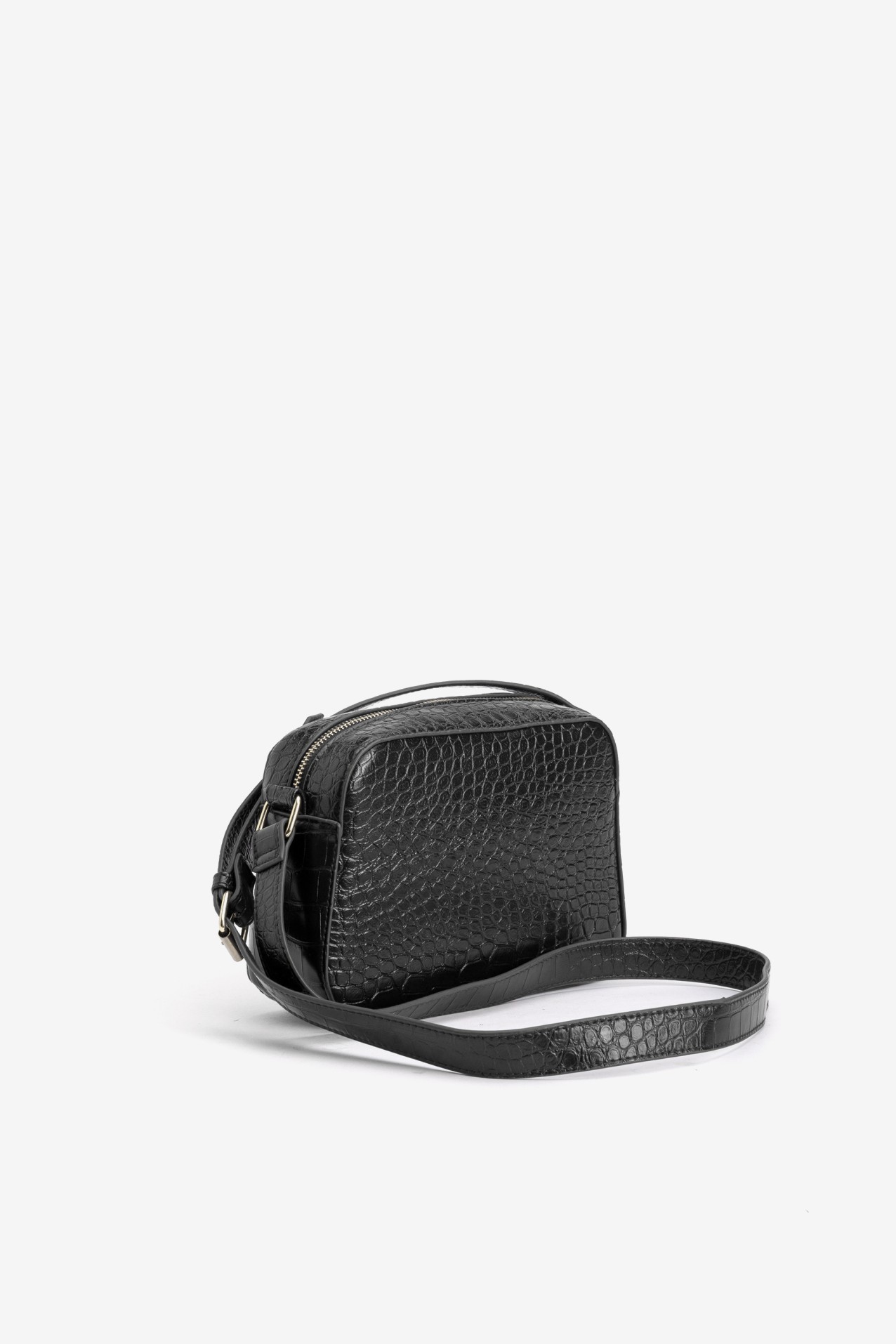 Black Croco Texture Wallet