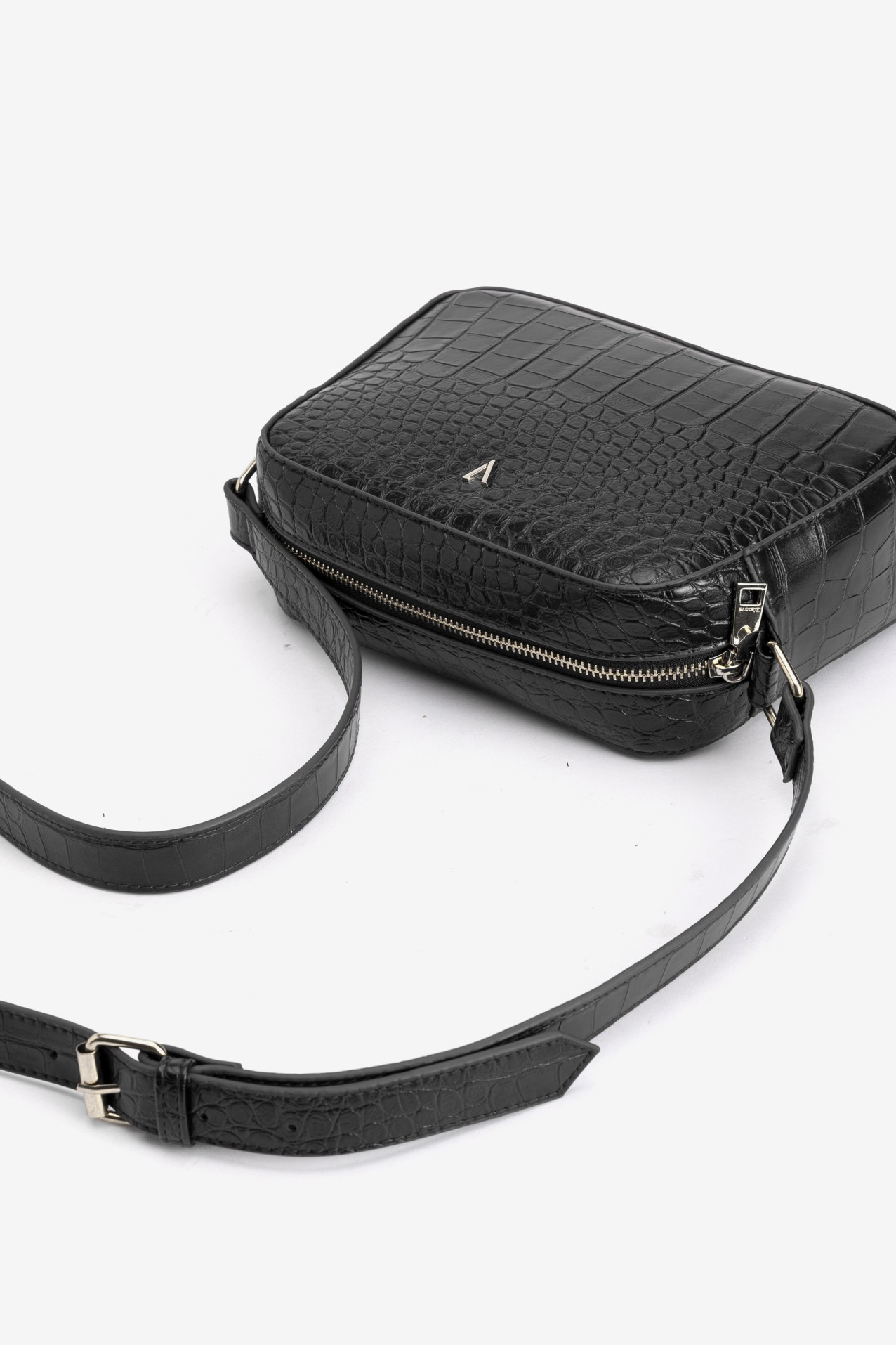 Black Croco Texture Wallet