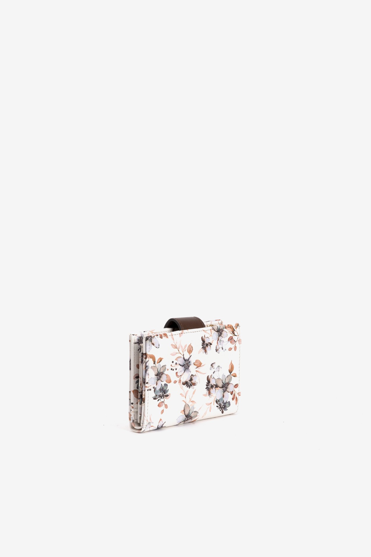 Beige Floral Wallet