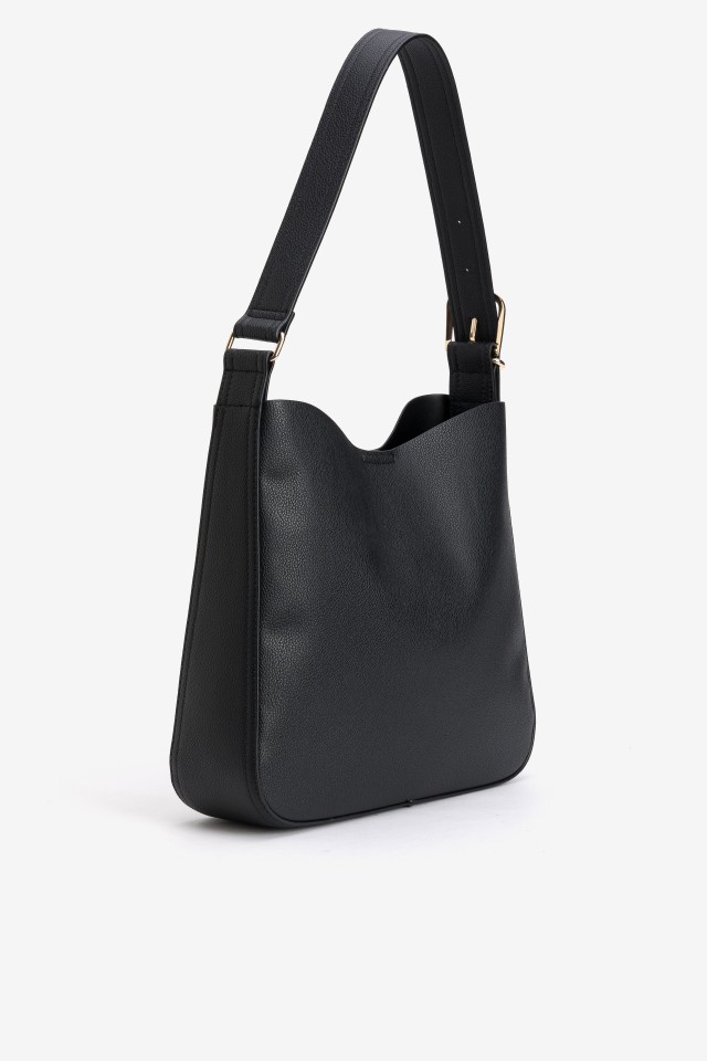 Black Minimal Shoulder Bag Black Minimal Shoulder Bag