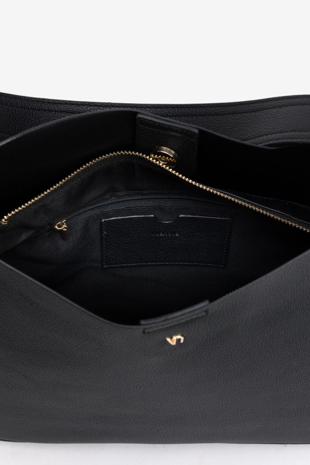 Black Minimal Shoulder Bag Black Minimal Shoulder Bag