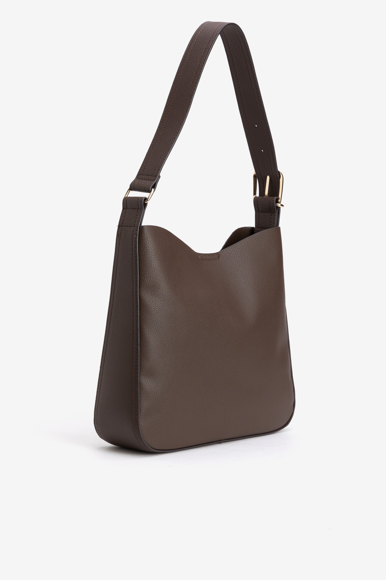 Brown Minimalist Shoulder Wallet