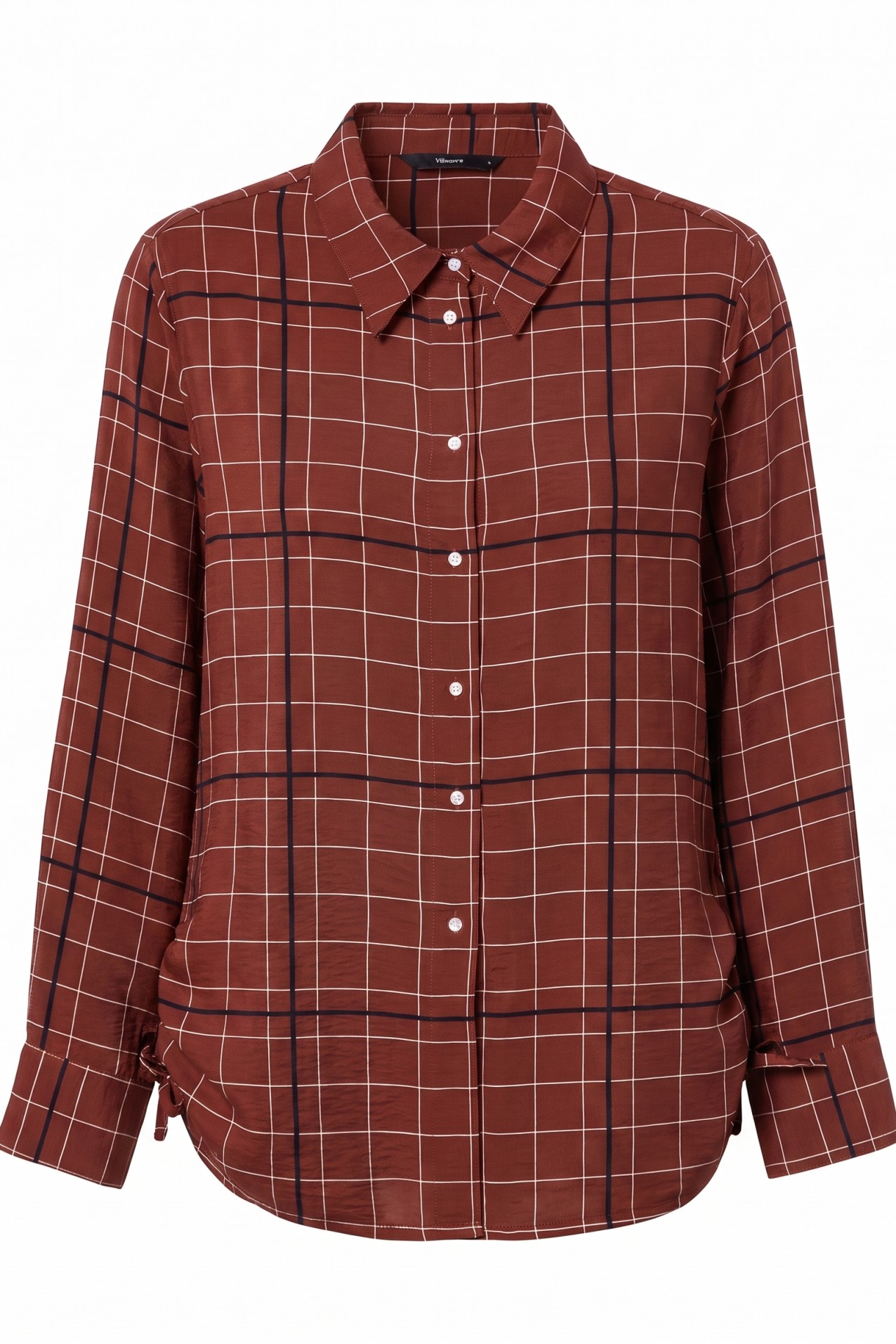 Red Checkered Regular Shirt