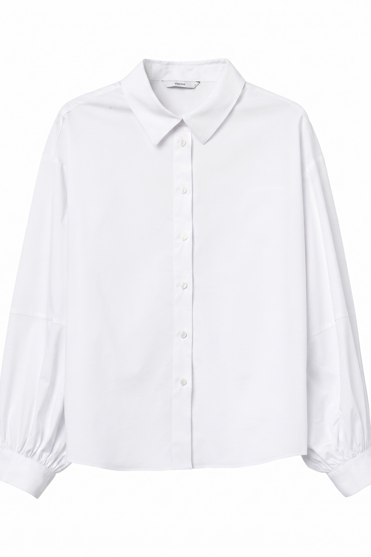 Relaxed Fit White Shirt