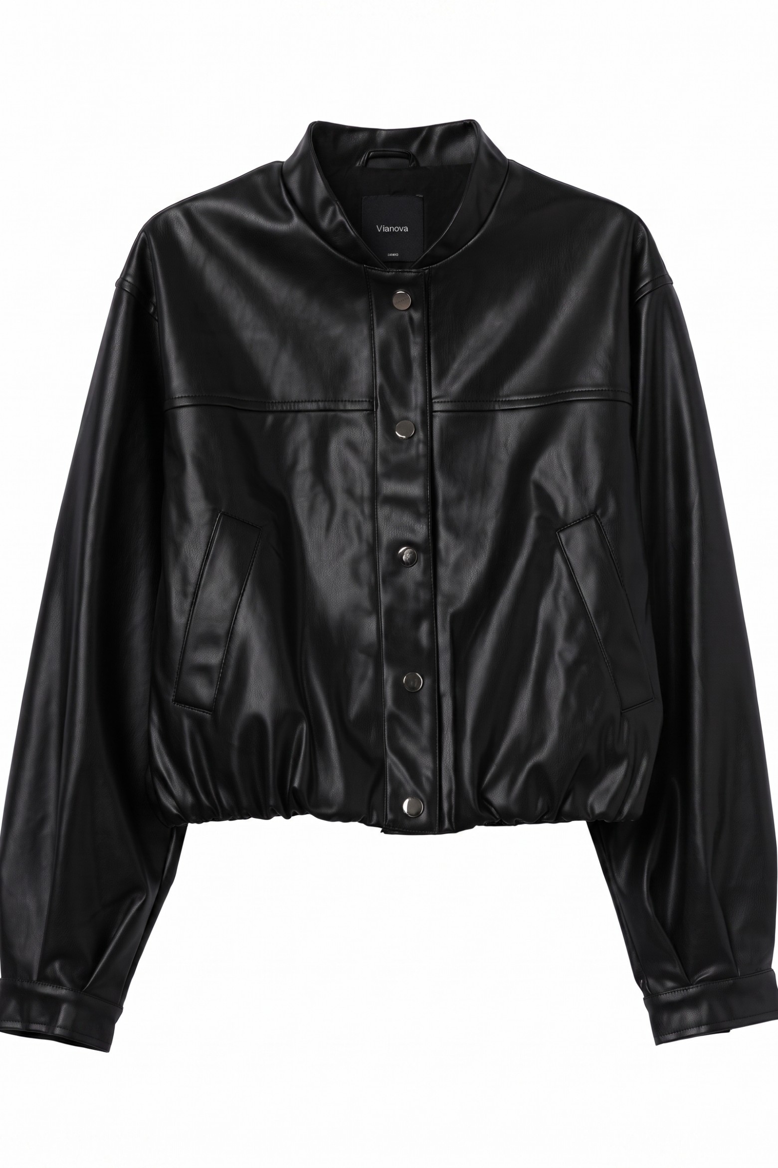 Black Boxy Short Jacket