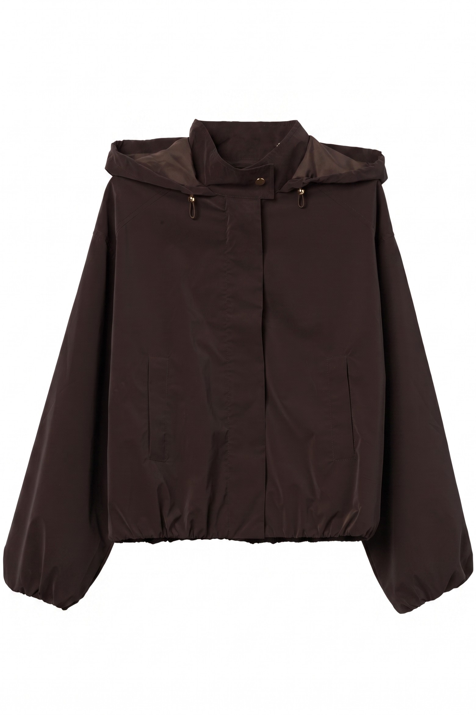 Brown Oversized Short Jacket