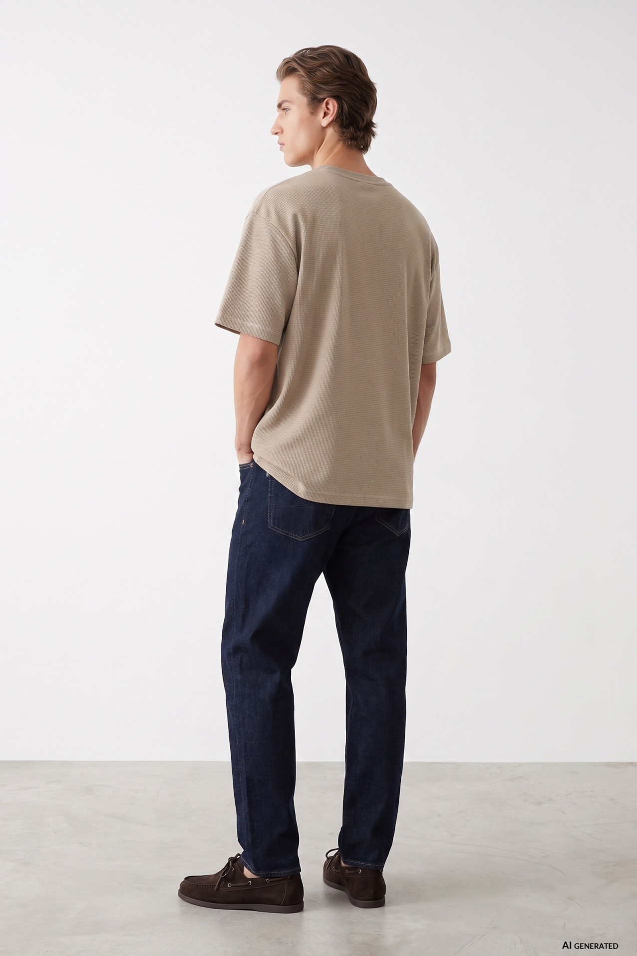 Dark Tapered Jeans