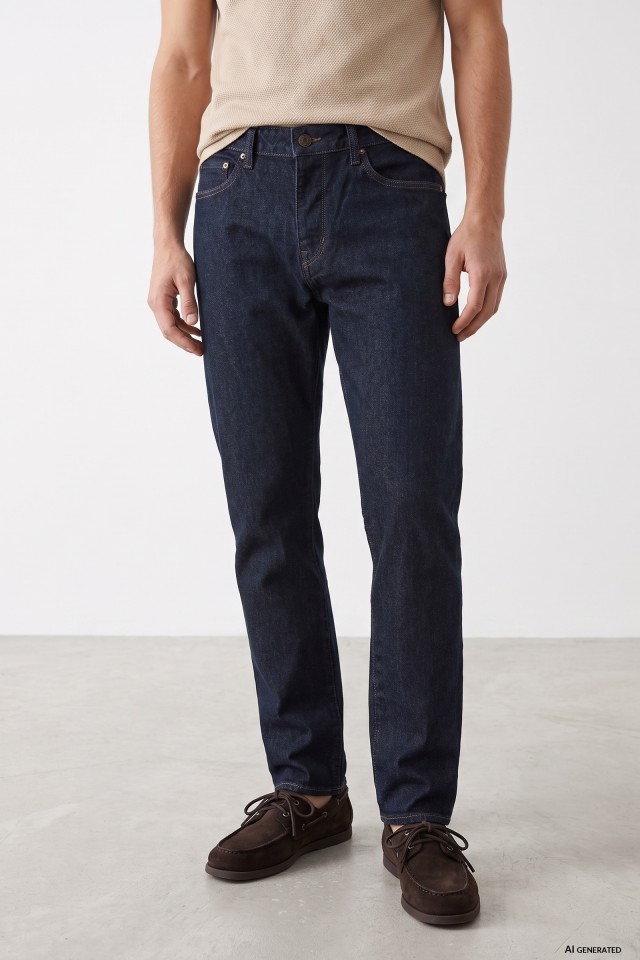 Dark Tapered Jeans Dark Tapered Jeans