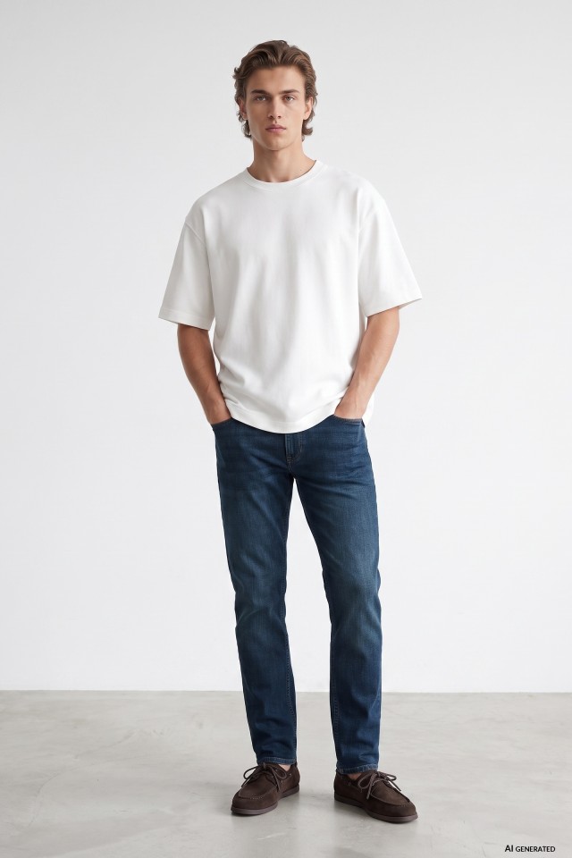 Comfort Straight Fit Jeans