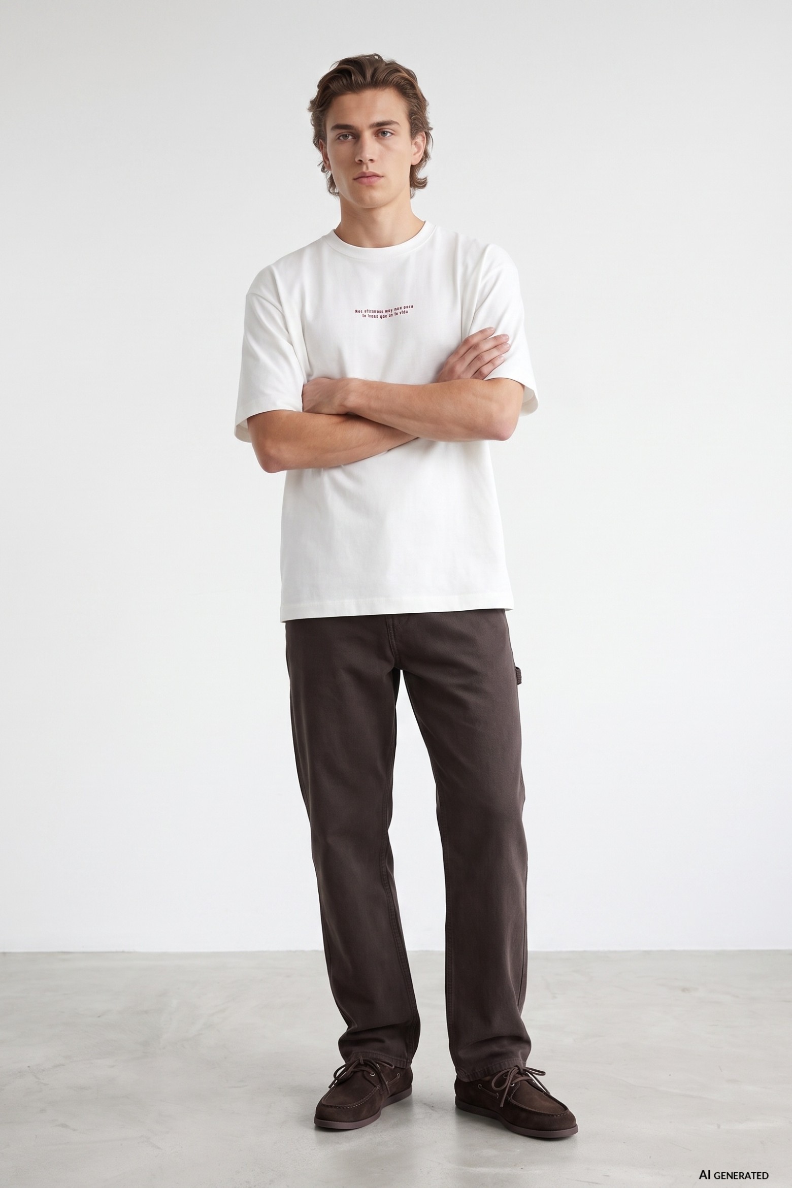 Baggy Brown Trousers