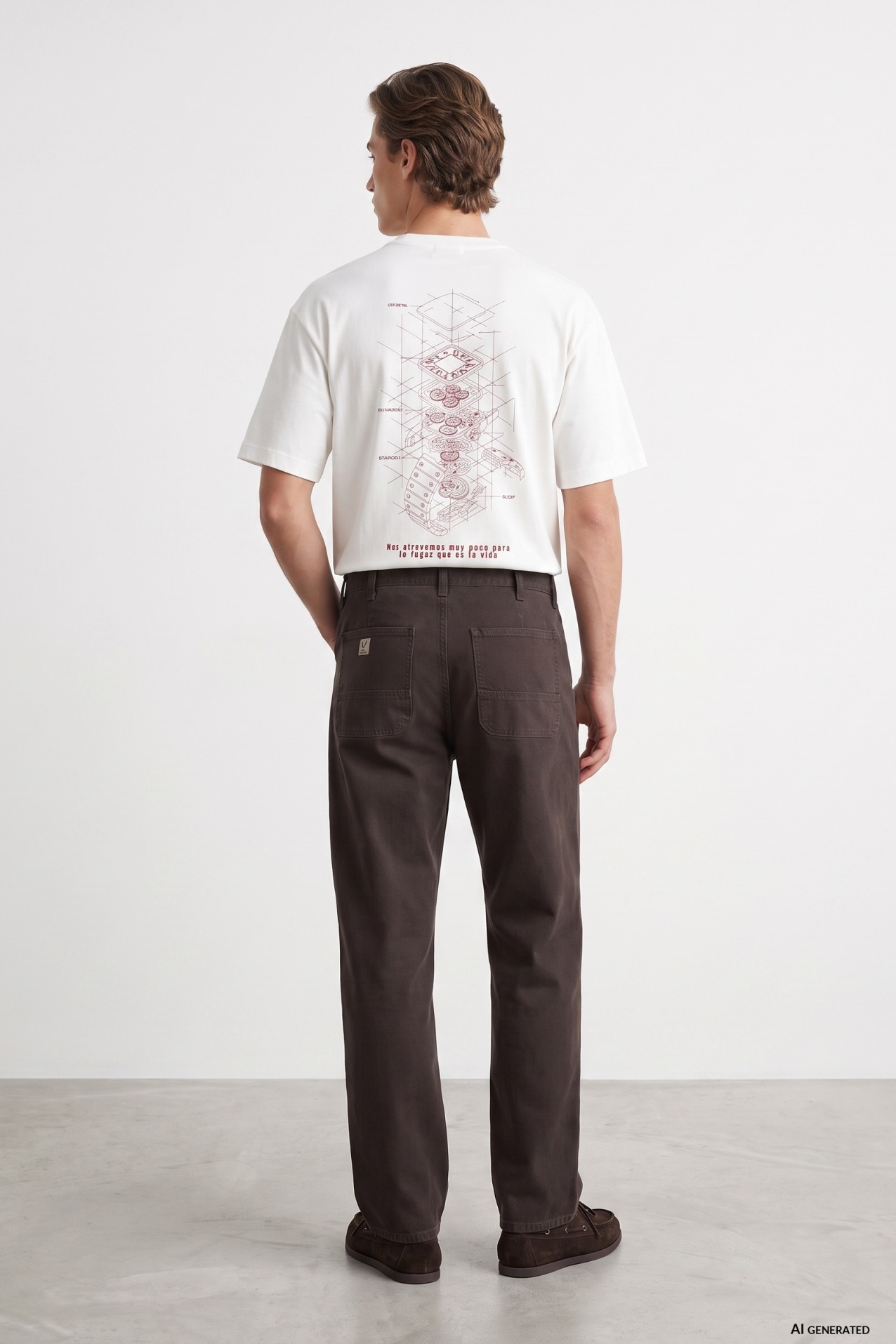 Baggy Brown Trousers