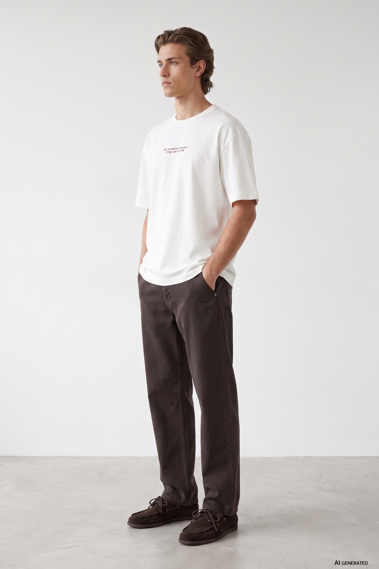 Baggy Brown Trousers