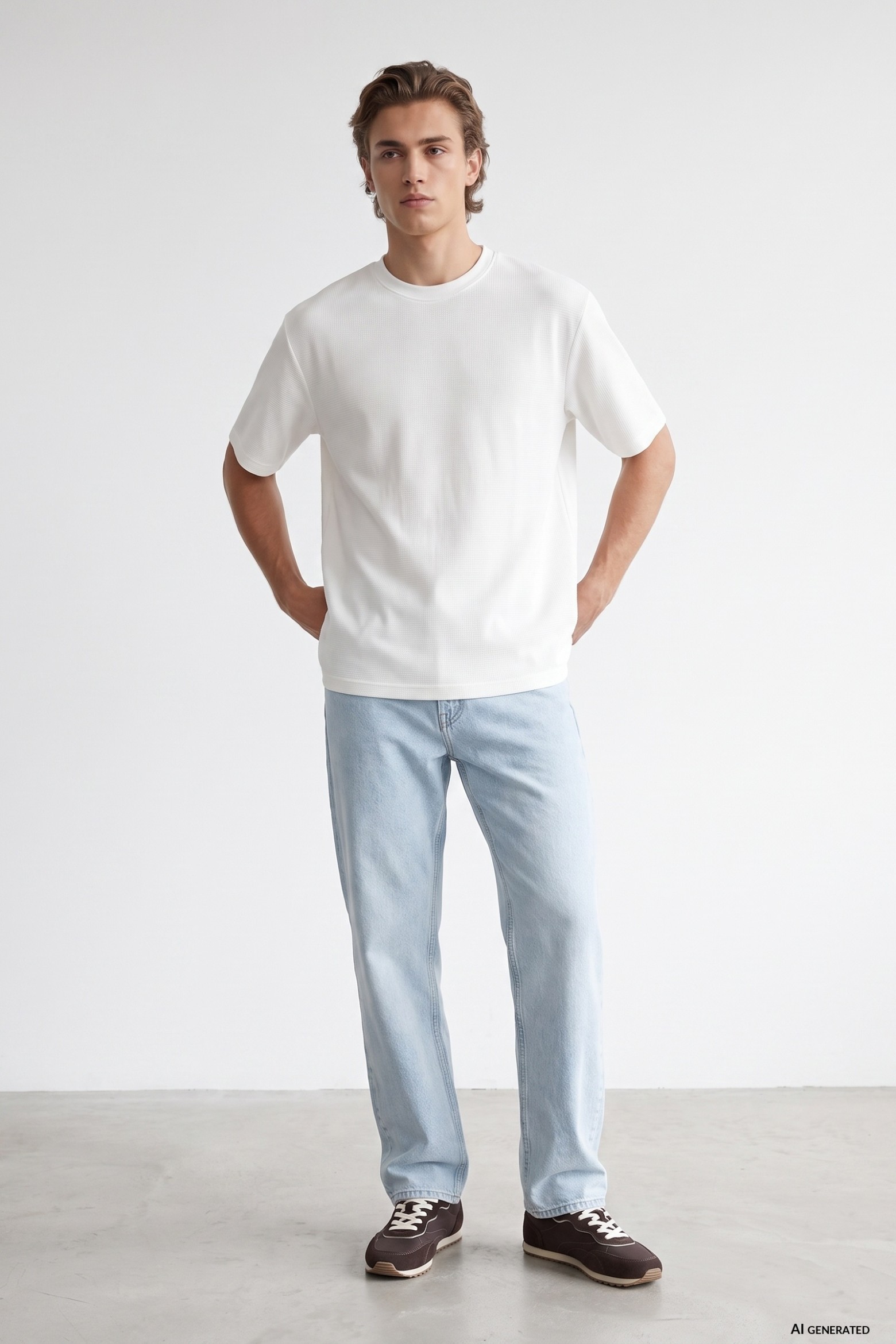 Light Blue Baggy Jeans