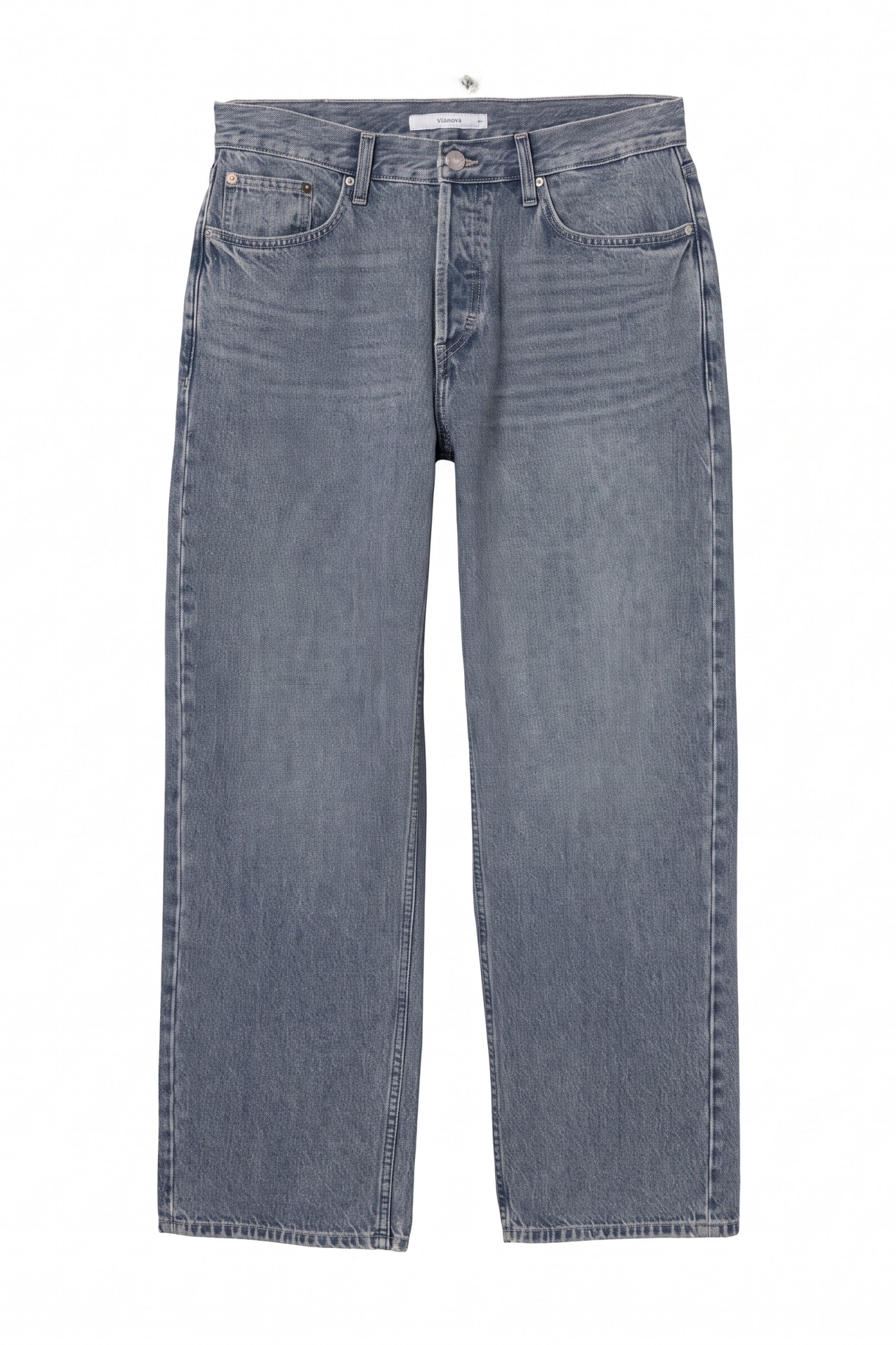Baggy Fit Blue Jeans