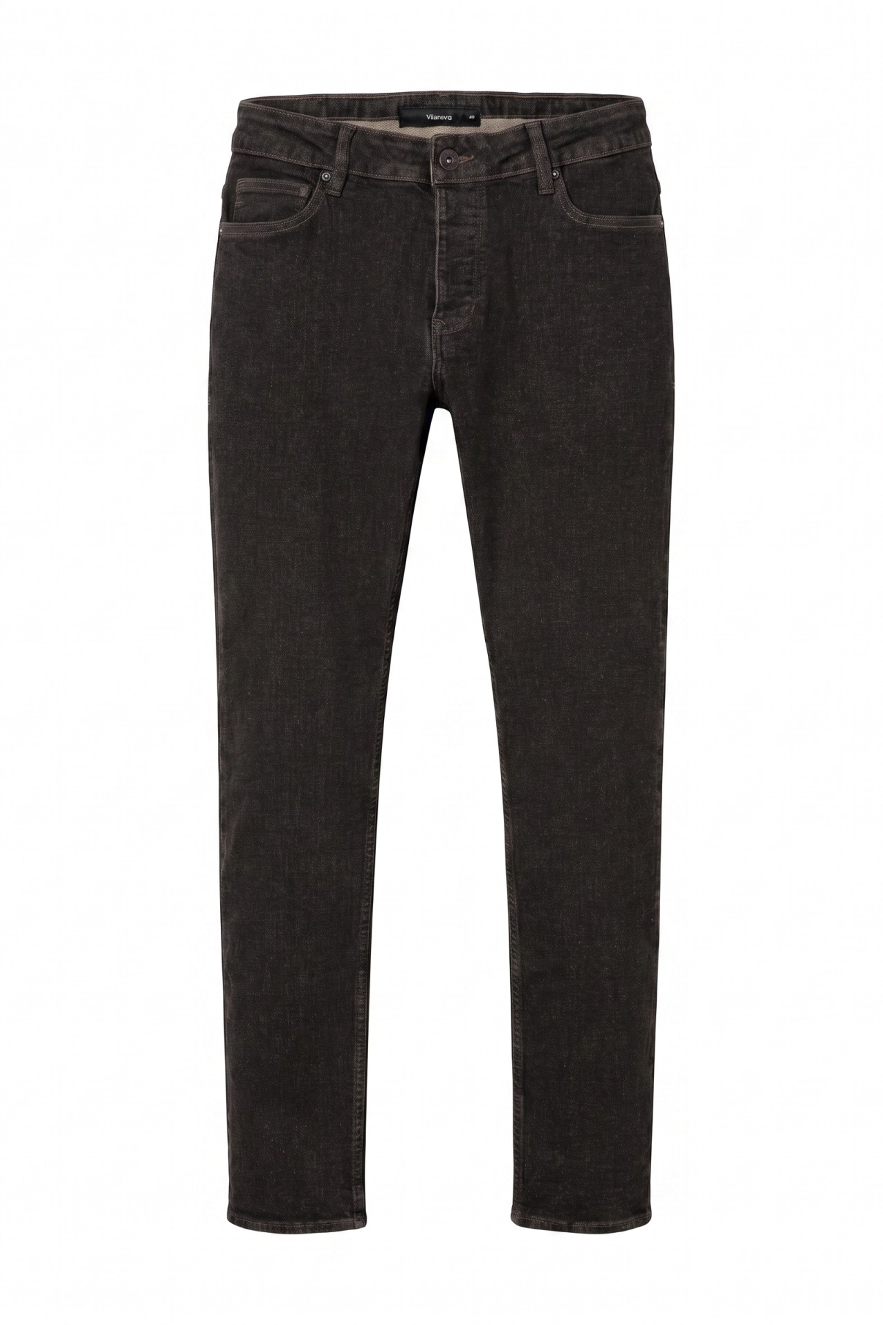 Tapered Cut Dark Jeans