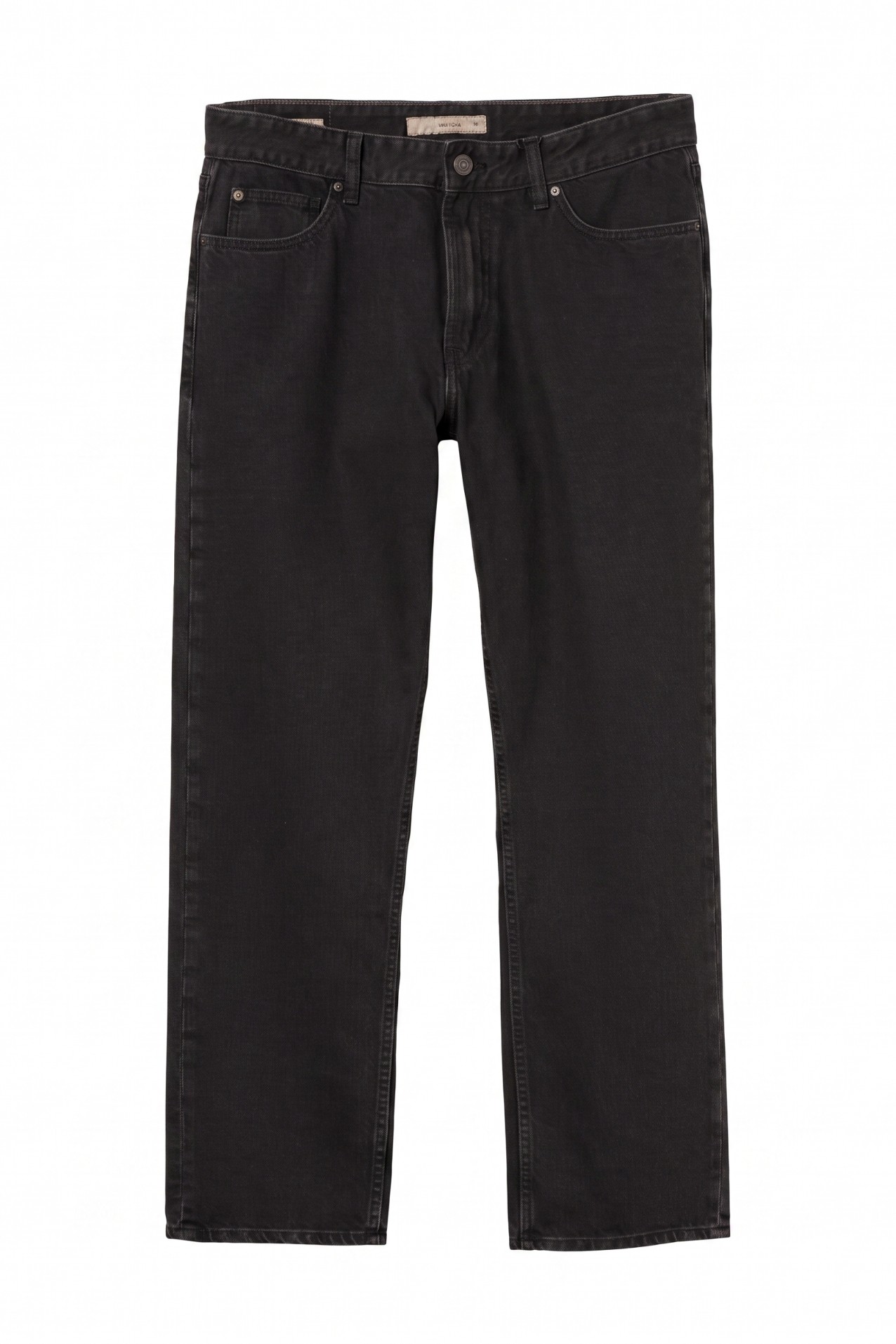 Black Straight Fit Jeans