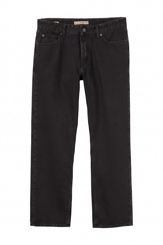 Black Straight Fit Jeans Black Straight Fit Jeans