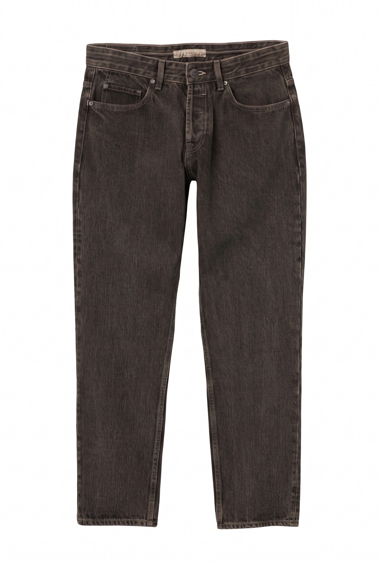 Loose Fit Brown Jeans