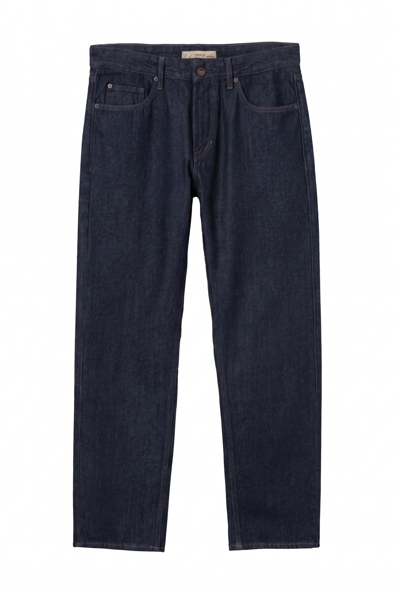 Straight Fit Dark Jeans