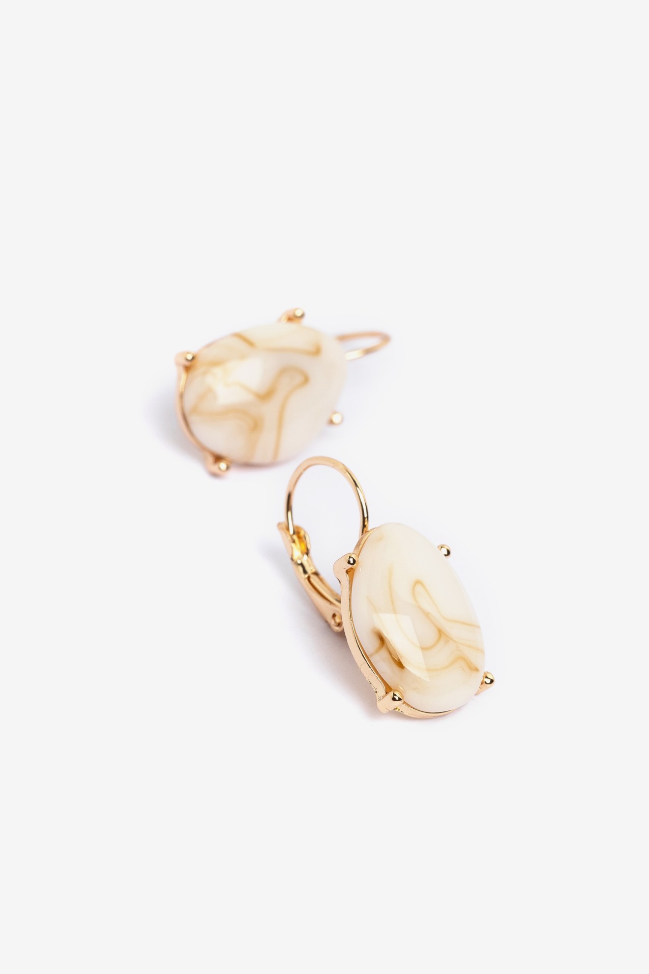 Chunky Gold Tone Earrings