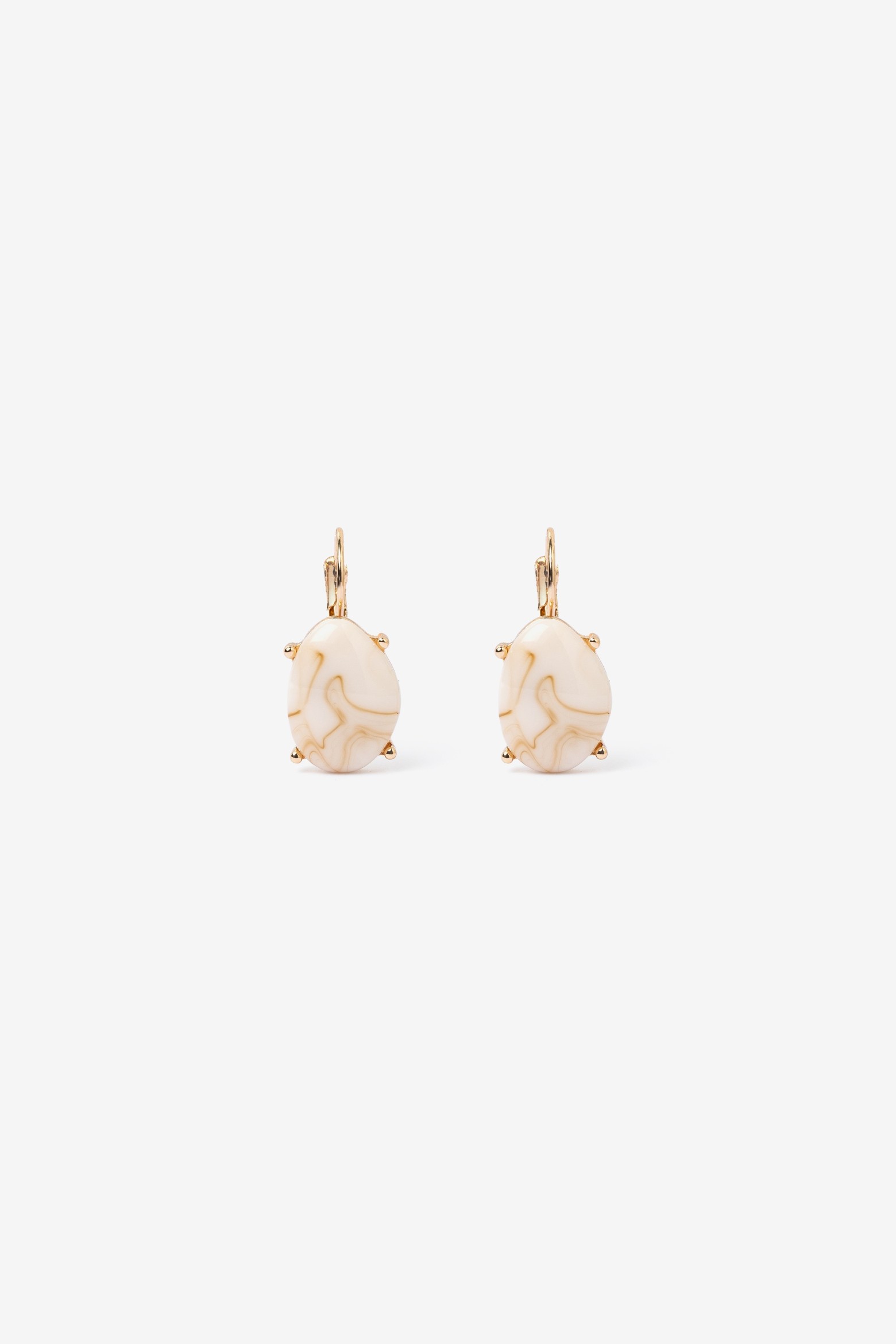 Chunky Gold Tone Earrings