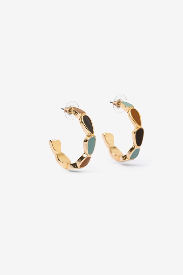 Chunky Gold Hoop Earrings Chunky Gold Hoop Earrings