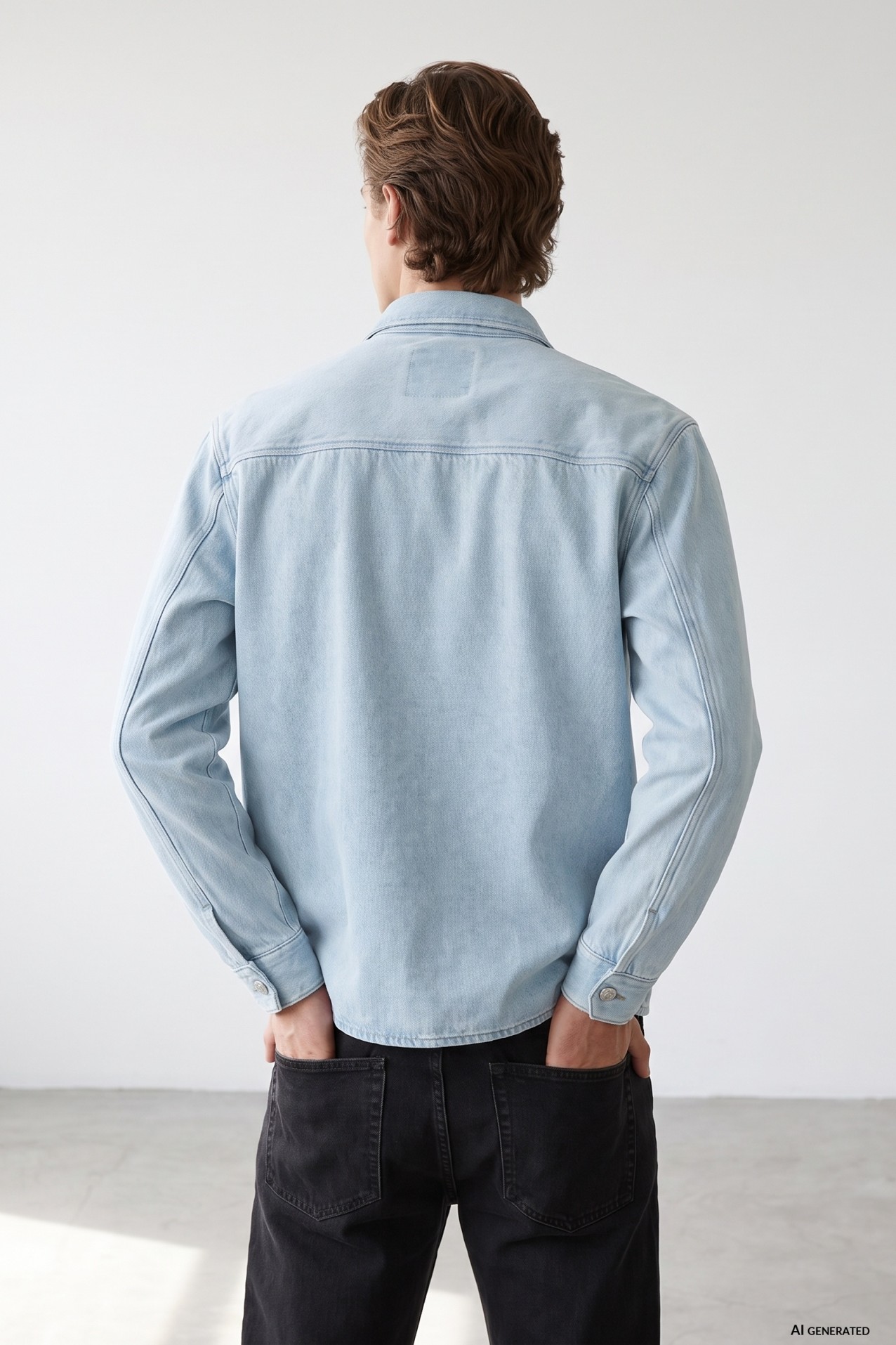 Light Blue Relaxed Shirt