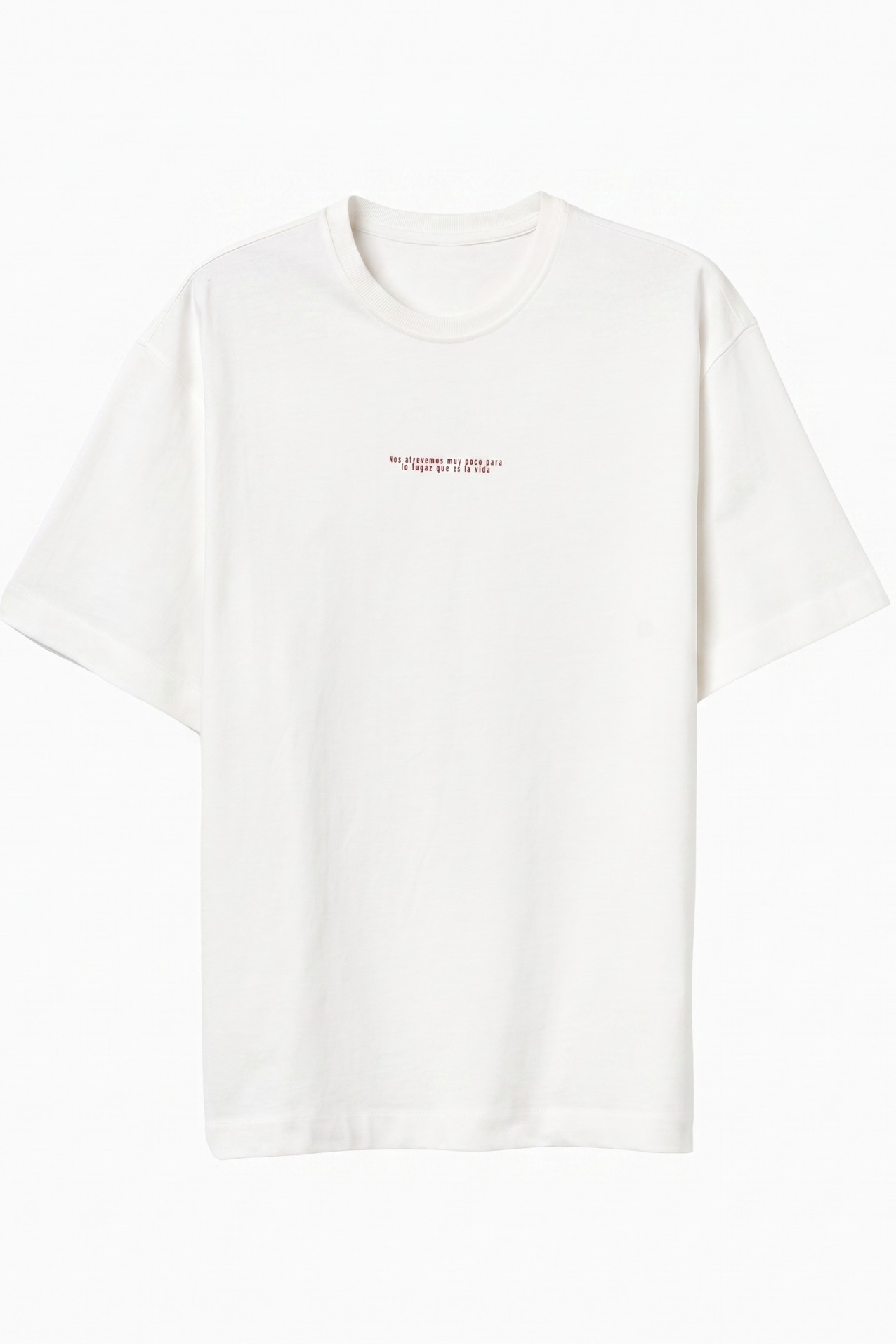 Beige Relaxed Graphic Tee