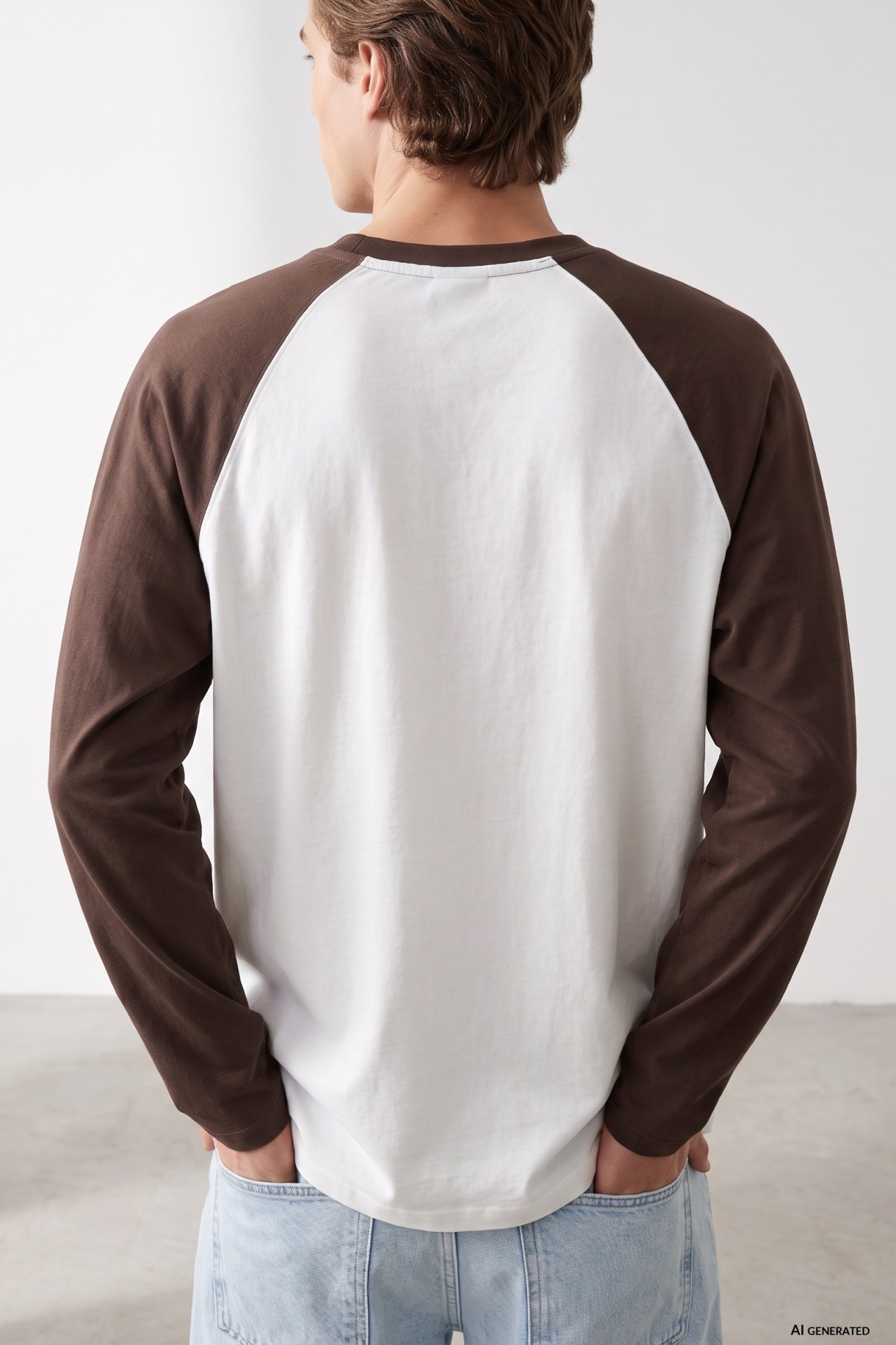 Brown Long Sleeve Tee