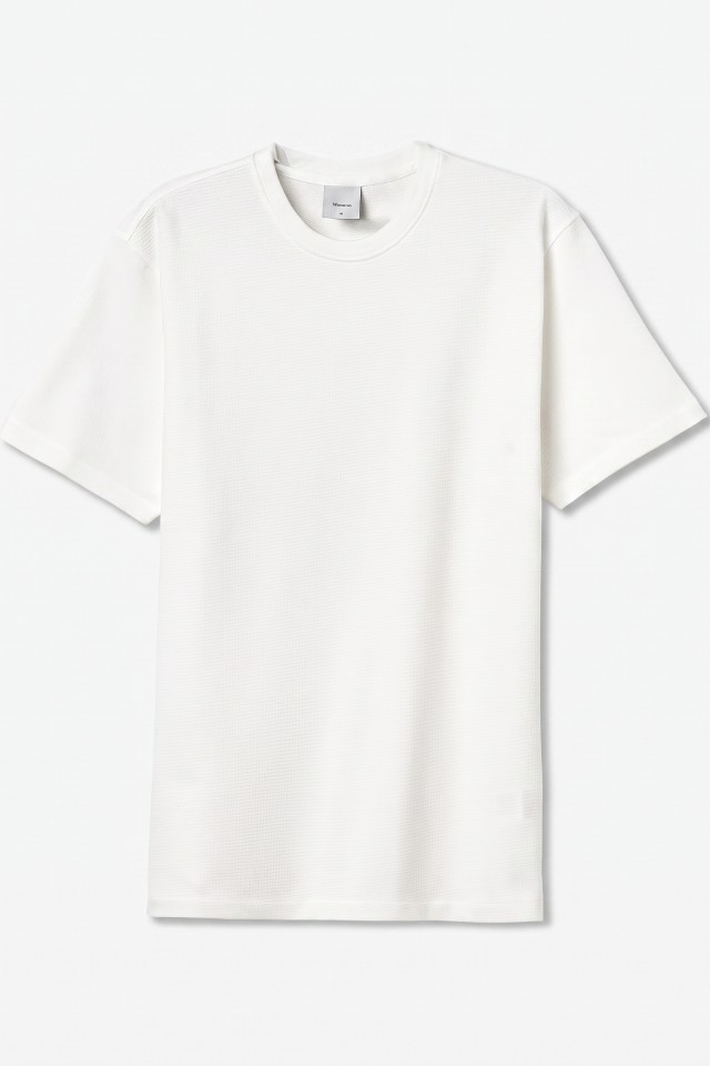 Beige Regular Short Sleeve Tee Beige Regular Short Sleeve Tee