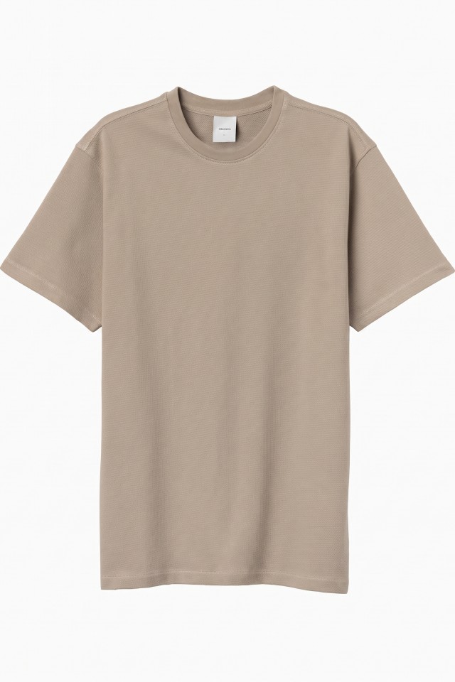 Beige Regular Fit T-shirt Beige Regular Fit T-shirt