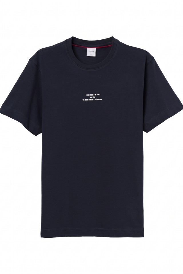Navy Blue Office Core Tee Navy Blue Office Core Tee