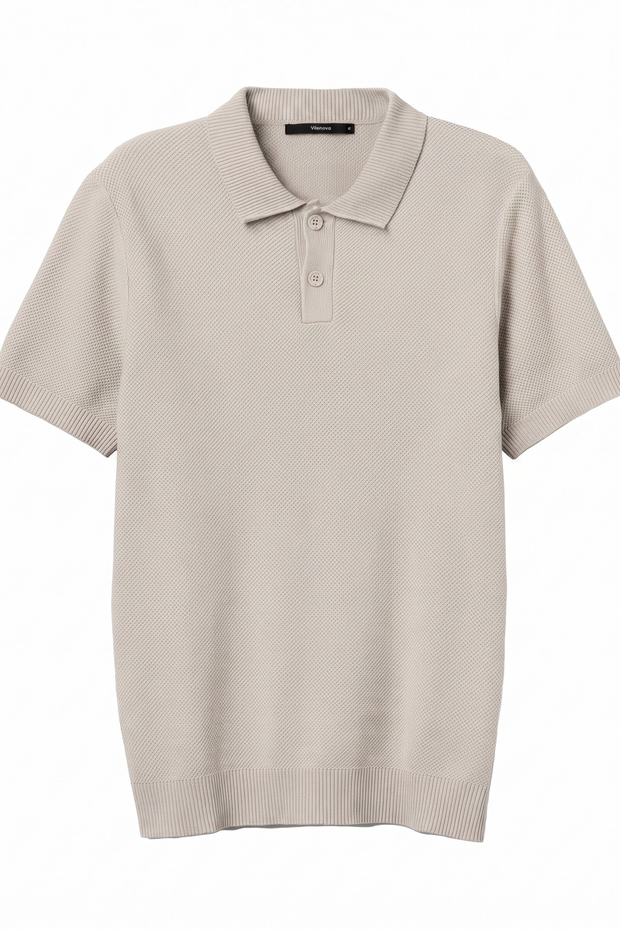 Beige Regular Fit Polo Shirt