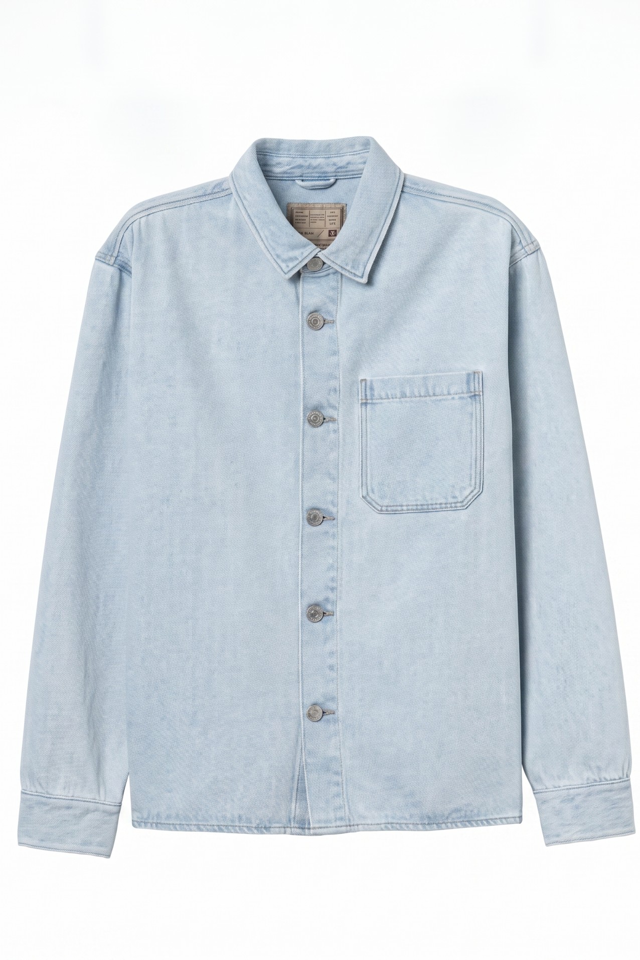 Light Blue Relaxed Shirt