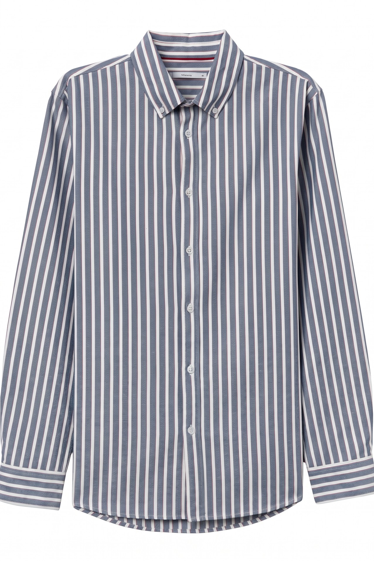 Blue Striped Long Sleeve Shirt