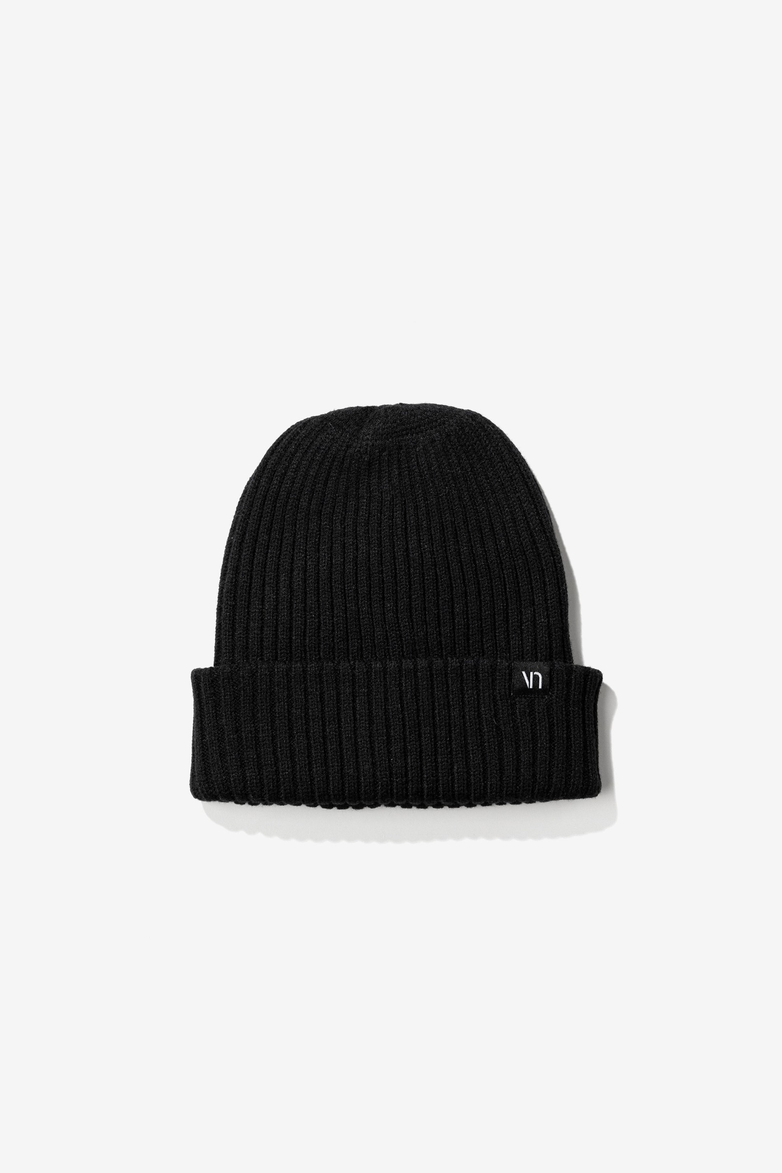 Gorro negro de punto