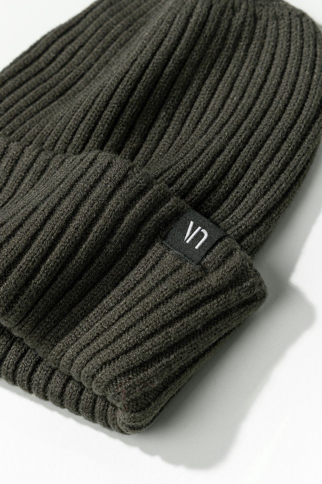 Olive Ribbed Knit Beanie Olive Ribbed Knit Beanie