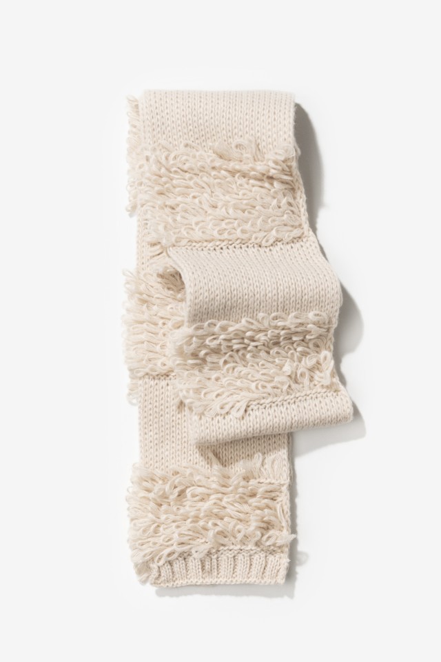 Ecru Textured Scarf Ecru Textured Scarf