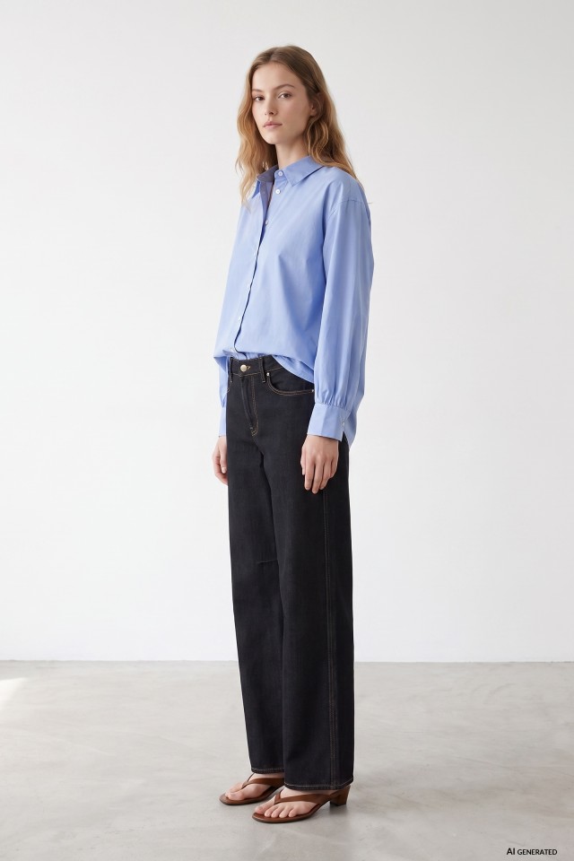 Wide Leg Dark Jeans Wide Leg Dark Jeans