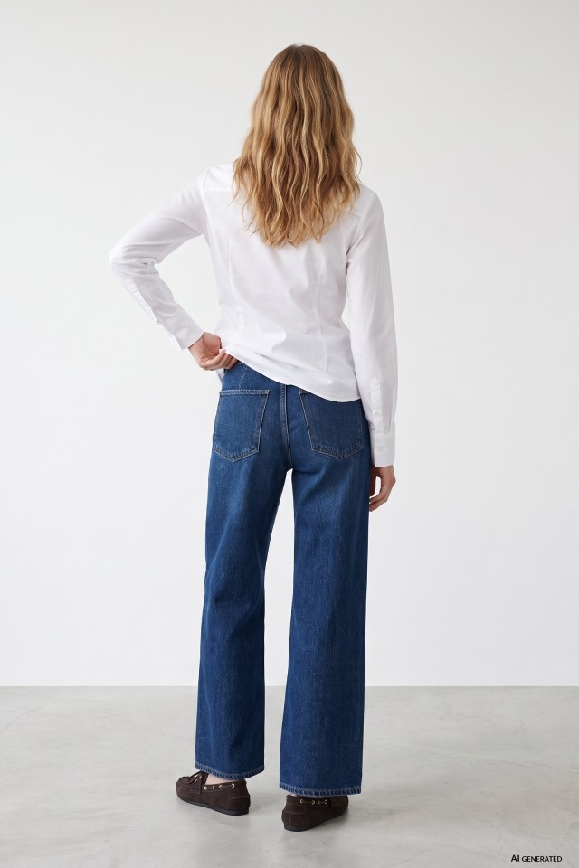 Wide Leg Culotte Jeans Wide Leg Culotte Jeans