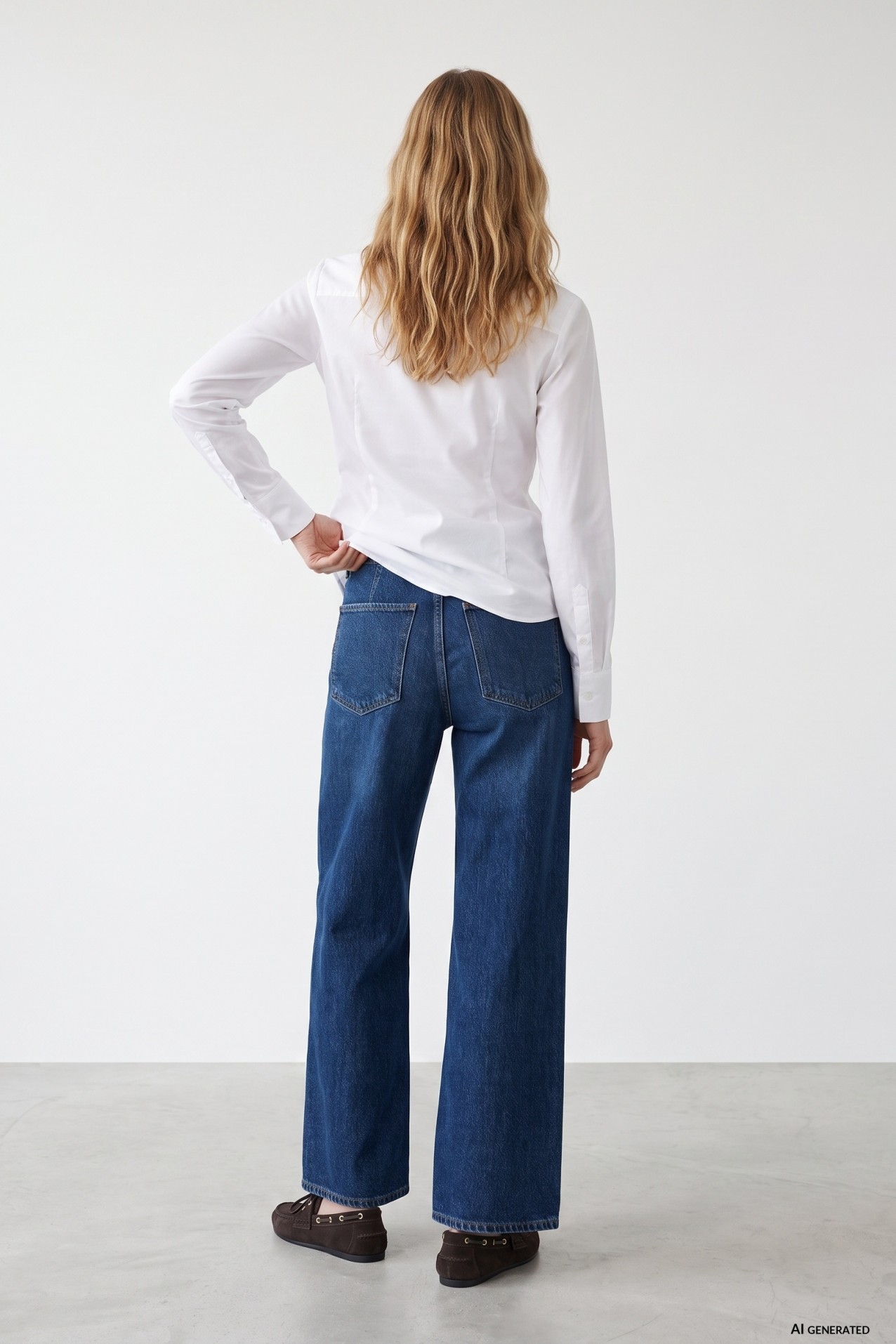 Wide Leg Culotte Jeans